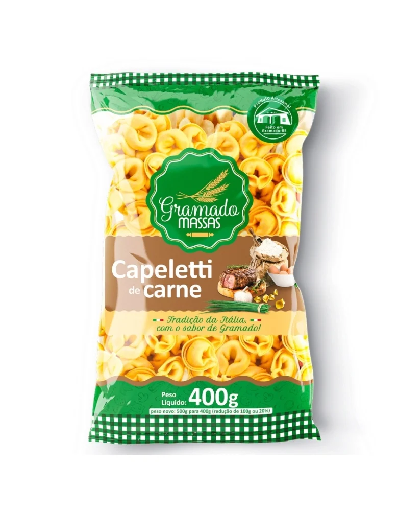 Capeletti de carne 400g